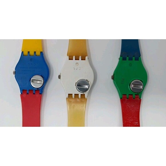 Women\'s Vintage Swatch Watches Lot of 3 - See Description main image 7